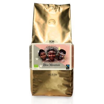 SUN Blue Mountain Medium Roast Organic Fairtrade - zrnata kava - 1 kilogram